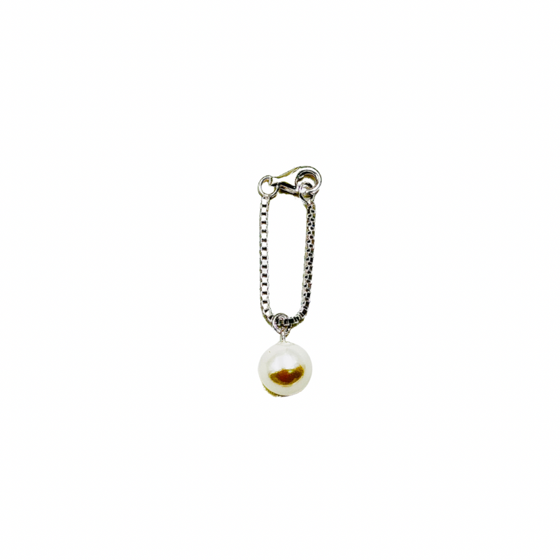 Pearl 925 Silver Watch Charm