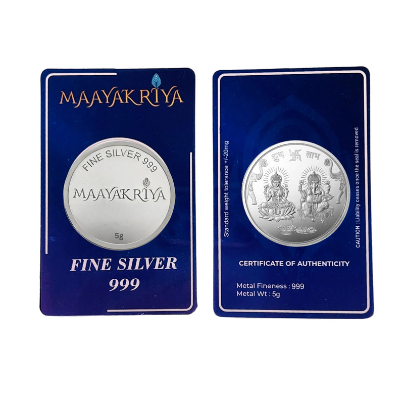 Maayakriya Silver Coin 5 Gms