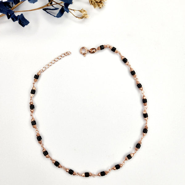 Rosegold Ornament Anklet