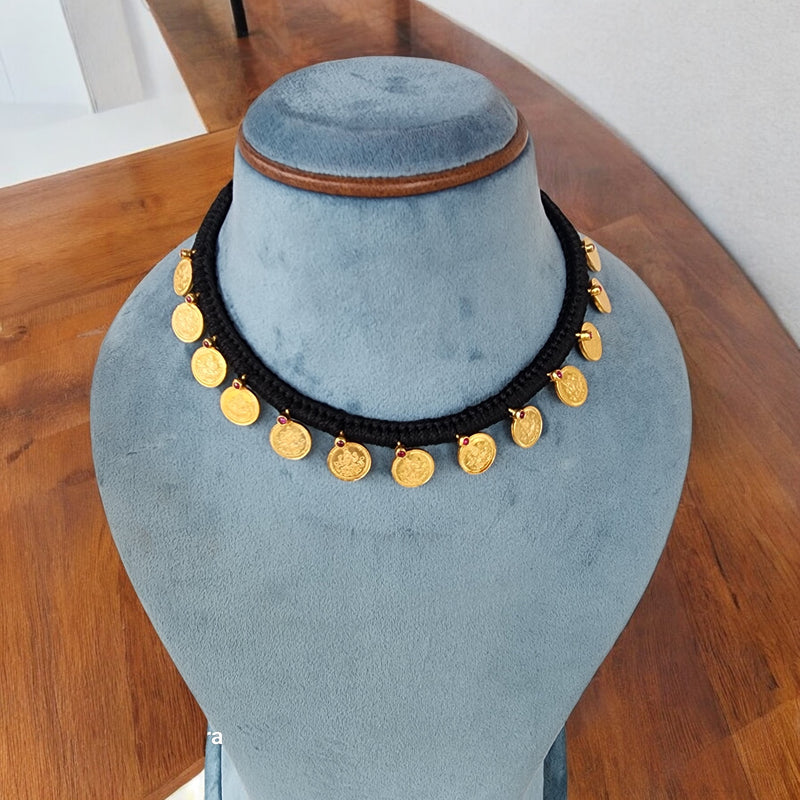 Kempu Kasu Necklace Set