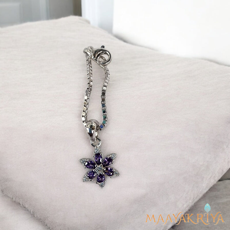 Magic Lavender 925 Silver Watch Charm