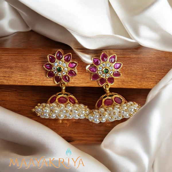 Belli Moda Padmika Pearl Jhumka