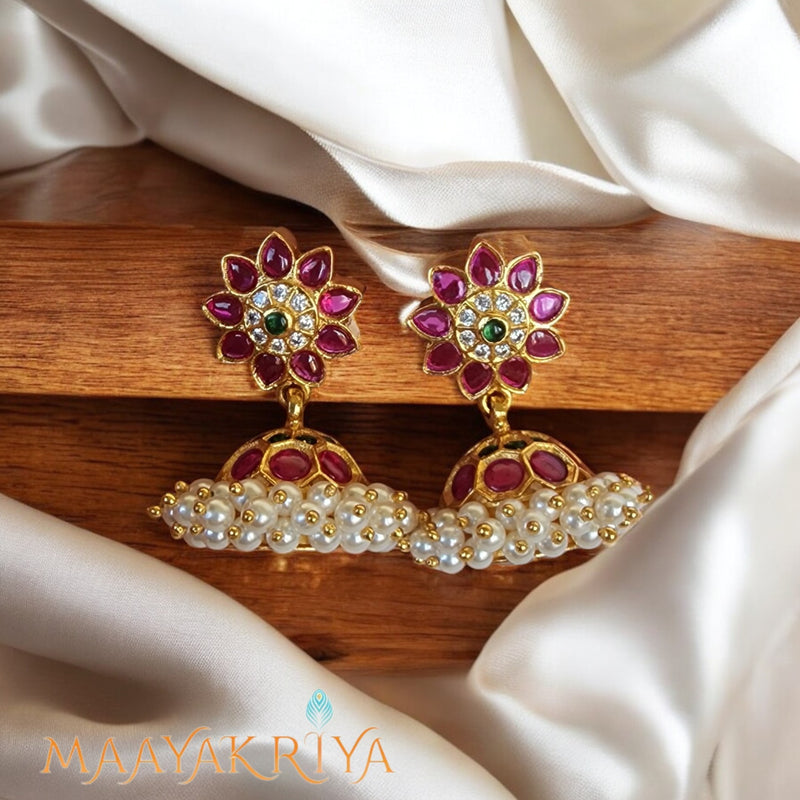 Belli Moda Padmika Pearl Jhumka