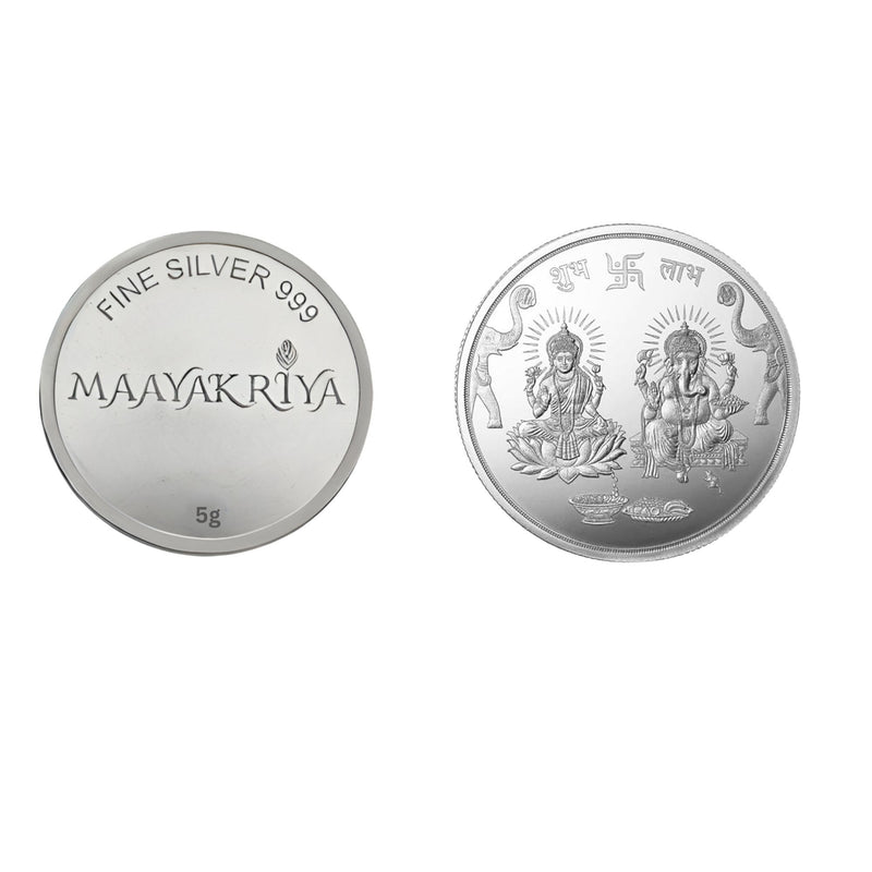 Maayakriya Silver Coin 5 Gms