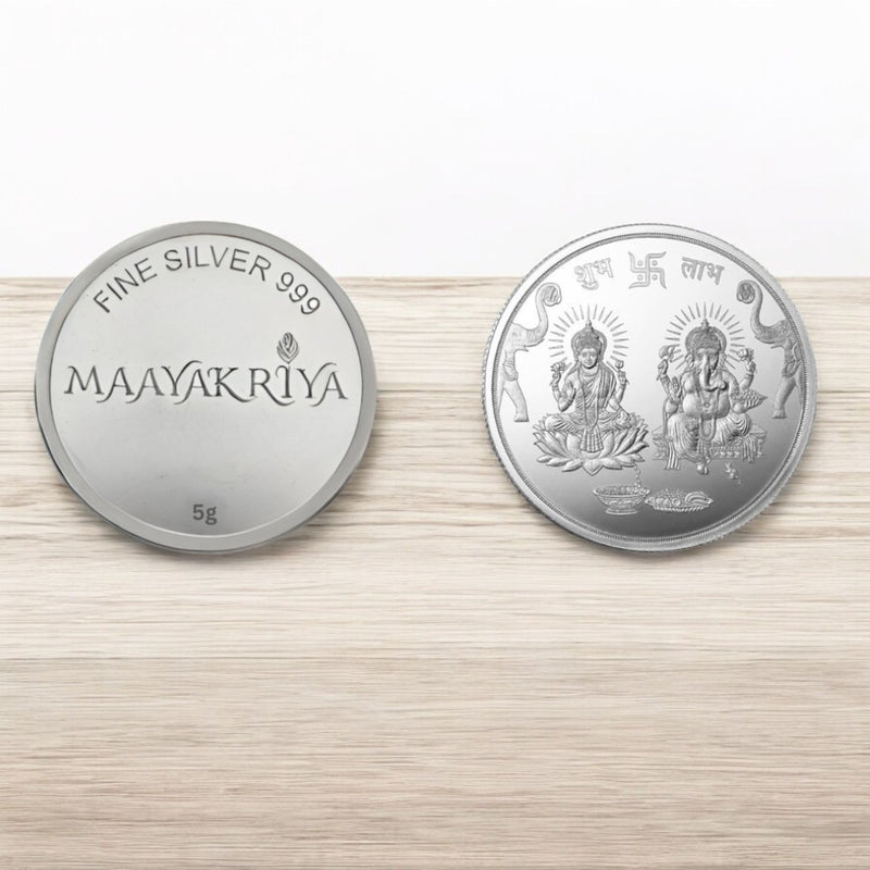 Maayakriya Silver Coin 5 Gms