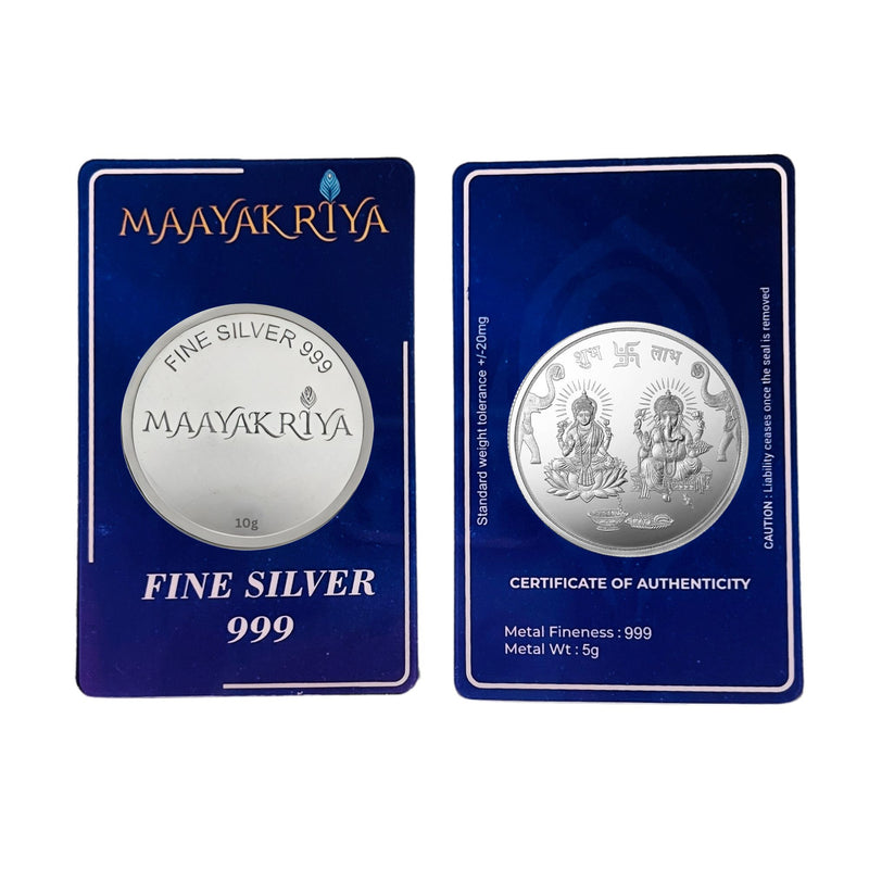 Maayakriya Silver Coin 10 Gms