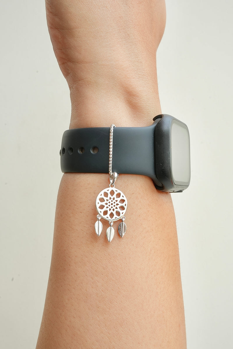 Dream Catcher 925 Silver Watch Charm