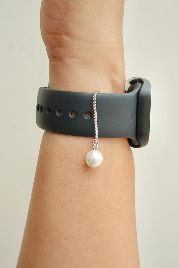 Pearl 925 Silver Watch Charm