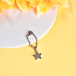 Star 925 Silver Watch Charm