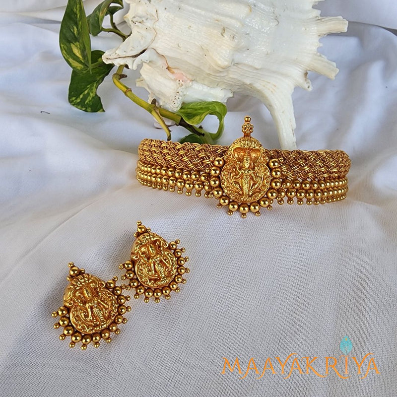 Diptha Choker/Necklace/Vanki/Armlet Set