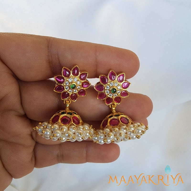 Belli Moda Padmika Pearl Jhumka