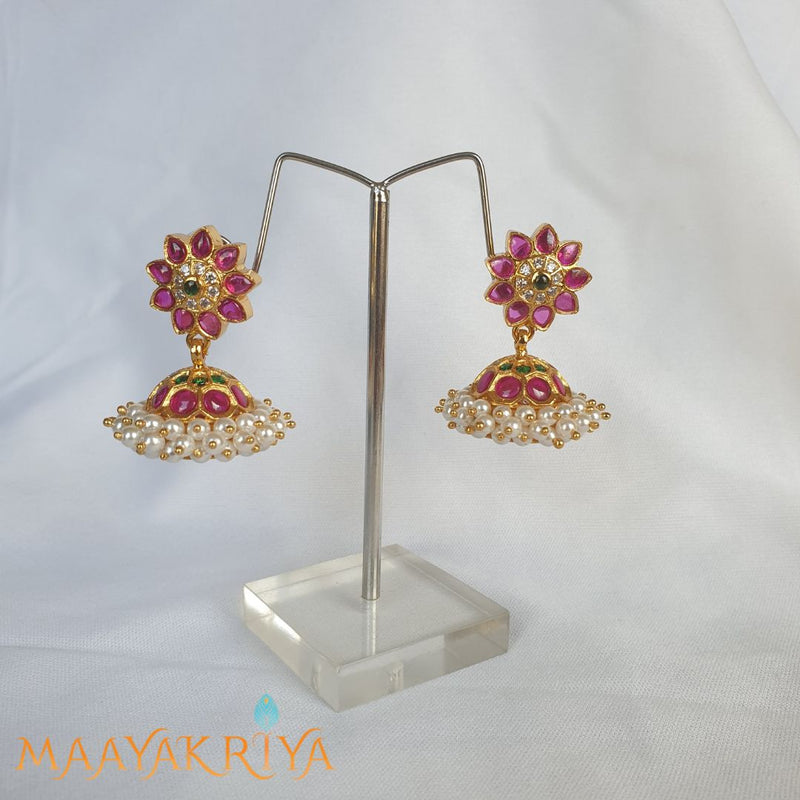 Belli Moda Padmika Pearl Jhumka