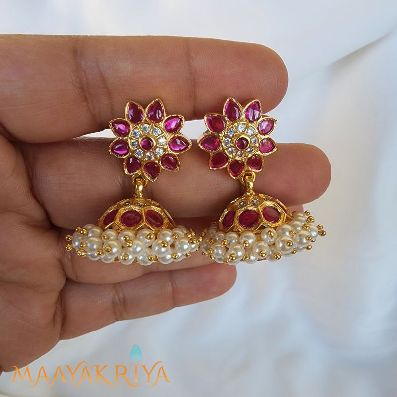 Belli Moda Harini Pearl Jhumka